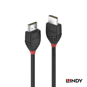 LINDY 36473 BLACK LINE HDMI 2.0 (TYPE-A) 公 TO 公 傳輸線 3M