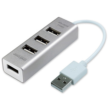 伽利略 USB2.0 4埠 鋁合金 HUB (UH04)