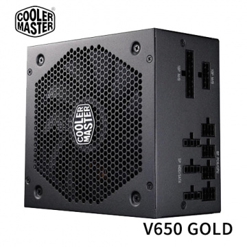 Cooler Master 酷碼 V650 GOLD 全模組化 80+ 80 PLUS 金牌認證 10 年保固 電源供應器 MPY-6501AFAAGV