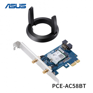 ASUS華碩 PCE-AC58BT AC2100 PCI-E 160MHz 雙頻無線網卡