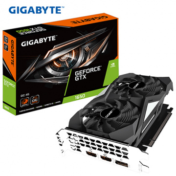 GIGABYTE 技嘉 GeForce GTX 1650 OC 4G 顯示卡 GV-N1650OC-4GD