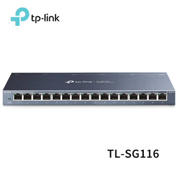 TP-LINK TL-SG116 16埠 Gigabit桌上型交換器