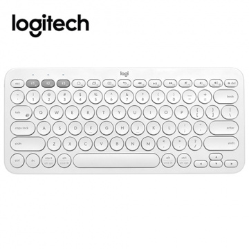 Logitech 羅技 K380 跨平台藍牙鍵盤 珍珠白