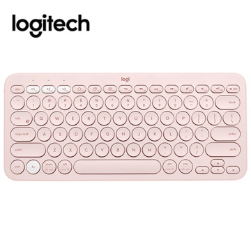 Logitech 羅技 K380跨平台藍牙鍵盤 玫瑰粉