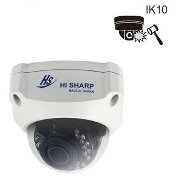昇銳 Hi-Sharp 4IN1-D060CQ 1080P 50米紅外線變焦鏡頭球型攝影機 (2.8-12mm)