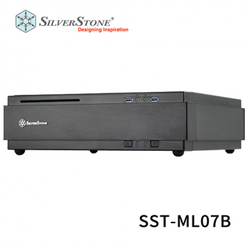 SilverStone 銀欣 SST-ML07B 直立橫躺兩用 Mini-ITX 機殼