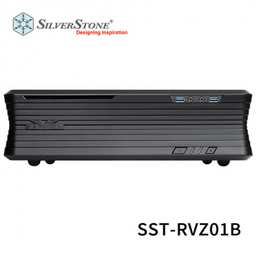 SilverStone 銀欣 RAVEN系列 SST-RVZ01B 黑色 直立橫躺兩用 Mini-ITX 機殼