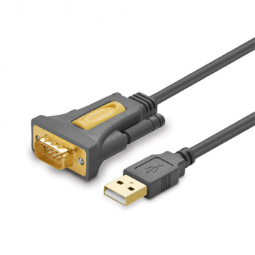 URGREEN 20210 USB 轉 RS232轉接線 1M