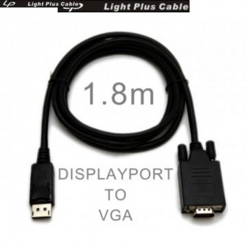 LPC-1782 主動 DP轉VGA 1.8米轉接線