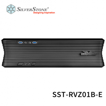 SilverStone 銀欣 RAVEN系列 SST-RVZ01B-E 黑色 直立橫躺兩用 Mini-ITX 機殼