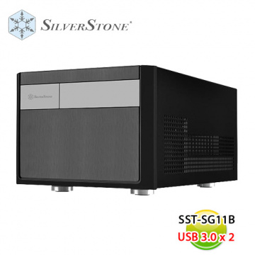 SilverStone 銀欣 SST-SG11B 機殼 黑色