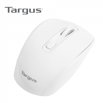 Targus W605光學無線四鍵滑鼠(白) AMW605AP