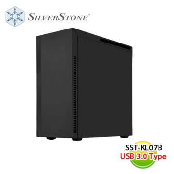 SilverStone 銀欣 SST-KL07B (黑) 機殼 