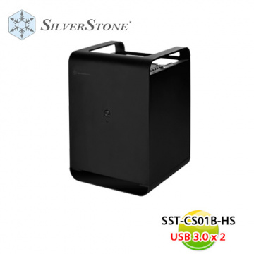 SilverStone 銀欣 SST-CS01B-HS(黑) 機殼