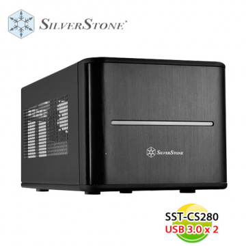 SilverStone 銀欣 SST-CS280B (黑) 機殼 
