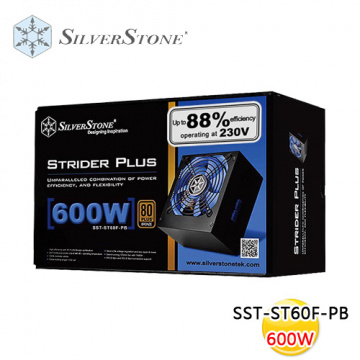 SilverStone 銀欣 SST-ST60F-PB 600W 銅牌 電源供應器