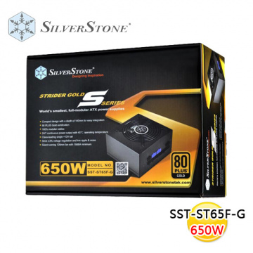 SilverStone 銀欣 SST-ST65F-G-V2 650W 金牌 電源供應器