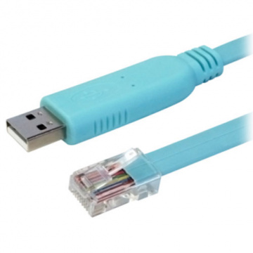 伽利略 USB CONSOLE Cable (FT232) 3M USB 轉 RJ45 CONSOLE 埠 連接線 USB232FTD