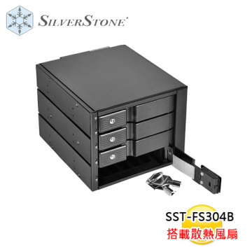 SilverStone 銀欣 SST-FS304B 搭載散熱風扇 擴充槽