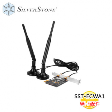 SilverStone 銀欣 SST-ECWA1 無線網卡 Mini PCIe轉PCIe轉接卡