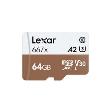 LEXAR T-F 64G (100M) 667X 記憶卡 RR-TF-64GB-LX2