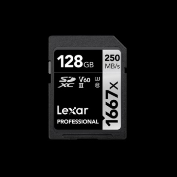 Lexar SDHC UHS-II 128G (250MB) 1667X 記憶卡