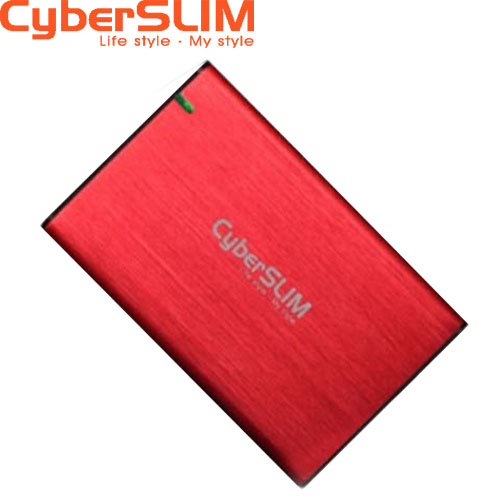 CyberSlim B25U31 (紅) 2.5" Type-C 外接盒