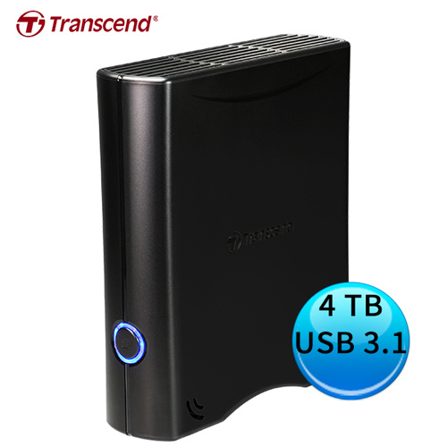 Transcend 創見 StoreJet 35T3 4TB USB 3.1 Gen1 3.5吋 外接式硬碟 TS4TSJ35T3