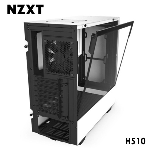 NZXT 恩傑 H510 (白黑) 機殼 H510W/BK