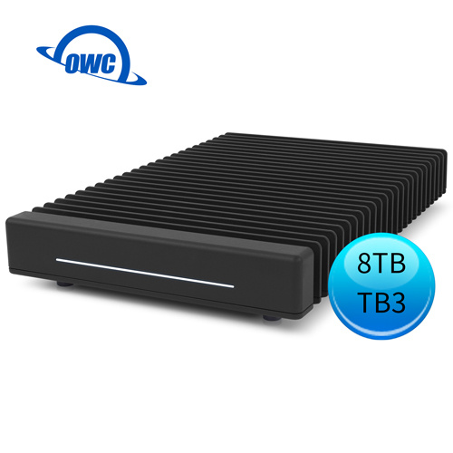 OWC ThunderBlade 8.0TB 高速 Thunderbolt3 四槽 M.2 NVMe SSD 外接盒 ( OWCTB3TBV4T08 )