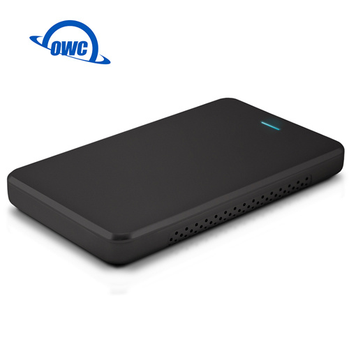 OWC Express Black USB 3.0 2.5吋 硬碟外接盒 黑色 支援高度 9.5mm 2.5 英寸 SATA I/II/III 硬碟或 SSD ( OWCES2.5BU3B )