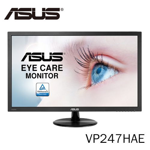 華碩 ASUS 24型 23.6吋 Full HD VP247HAE 超廣角 不閃屏 超低藍光護眼 VA螢幕