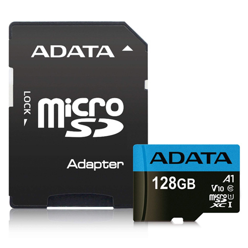 ADATA 威剛 128GB Premier microSDXC UHS-I Class 10 (A1 V10)T-F 記憶卡