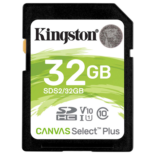 Kingston 金士頓 Canvas Select Plus SDHC 32GB 記憶卡 (SDS2/32GB)