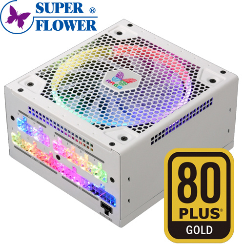 Super Flower 振華 Leadex III ARGB 650W GOLD 電源供應器 / 80+金牌+全模組+RGB / 5年保