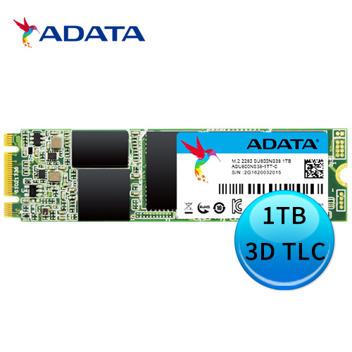ADATA 威剛 Ultimate SU800 1TB M.2 2280 SSD 固態硬碟
