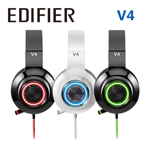 EDIFIER 漫步者 V4 電競有線耳機 7.1聲道 USB輸入