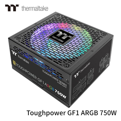 Thermaltake 曜越 Toughpower GF1 ARGB 750W 80PLUS 金牌 全模組 電源供應器 PS-TPD-0750F3FAGx-1
