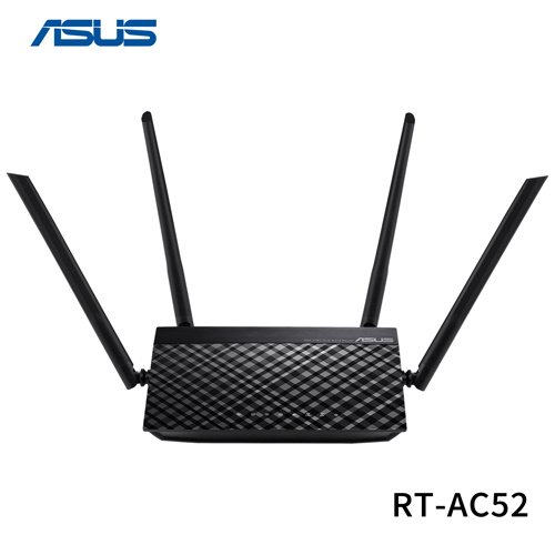 ASUS 華碩 RT-AC52 AC750 四天線 雙頻無線 WIFI 5 路由器