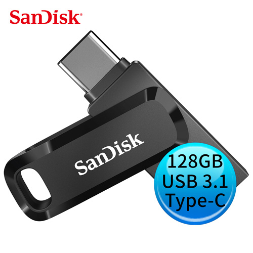 SanDisk SDDDC3 128GB Ultra Go USB Type-C 雙用隨身碟 SDDDC3-128G-G46