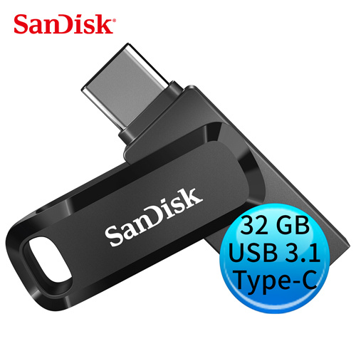 SanDisk SDDDC3 32GB Ultra Go USB Type-C 雙用隨身碟 SDDDC3-032G-G46