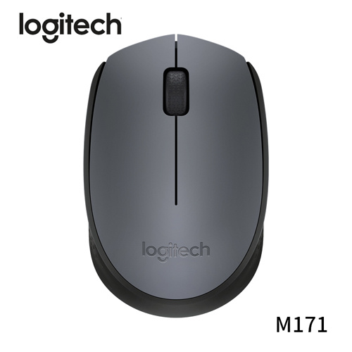 Logitech 羅技 M171 2.4GHZ 無線滑鼠 灰色