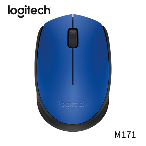 Logitech 羅技 M171 2.4GHZ 無線滑鼠 藍色