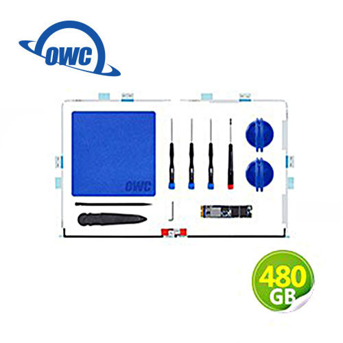 OWC AURA PRO X2 480GB NVMe 適用於iMac SSD 完整升級套件 含工具及黏合劑 (OWCS3DAPT4MA05K)