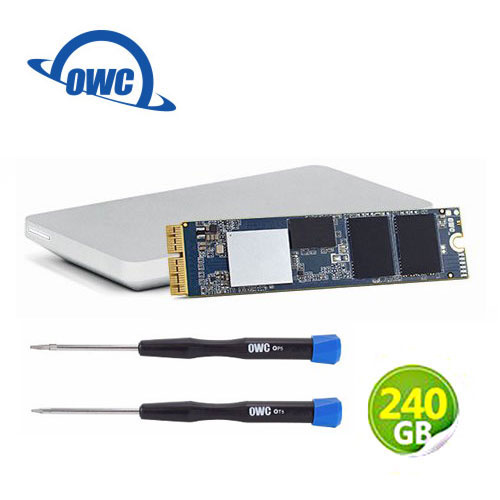 OWC AURA PRO X2 240GB NVMe SSD 完整升級套件 含工具及Envoy PRO外接盒 (OWCS3DAPT4MB02K)