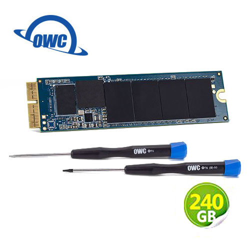 OWC Aura N 240GB NVMe 適用於Mac mini SSD 升級套件 含工具及組件 (OWCS3DAB2MM02K)