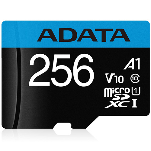 ADATA 威剛 256GB Premier microSDXC UHS-I Class10 A1 V10 T-F 記憶卡