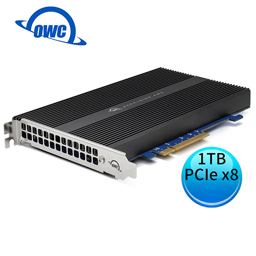 OWC Accelsior 4M2 1TB PCIe 3.0 x8 SSD 固態硬碟 含 SoftRAID 軟體 OWCSSDACL4M201T