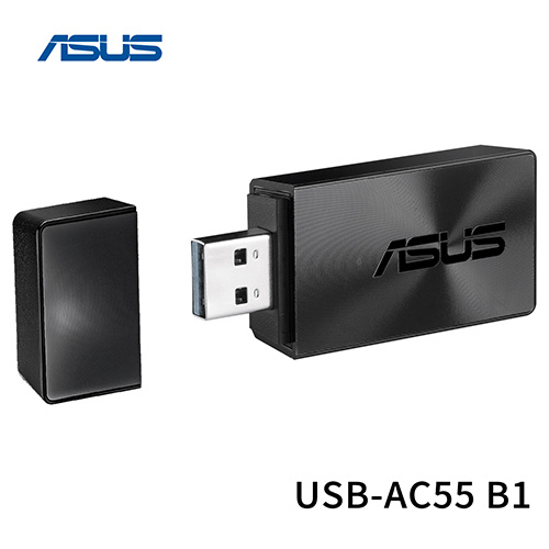 【防疫專區】ASUS 華碩 USB-AC55 B1 雙頻 AC1300 USB 無線網路卡
