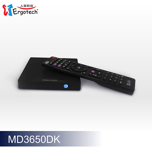 Ergotech 人因科技 直播盒子 MD3650 DK 4K HDR 高清 雲端 智慧電視盒